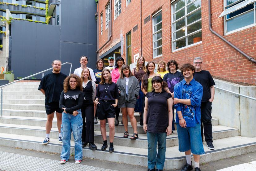 Photo of The Push staff.